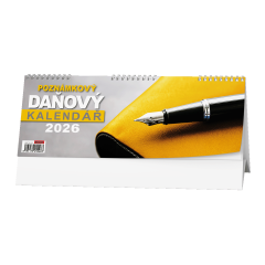  Stolní kalendář - Poznámkový daňový kalendář