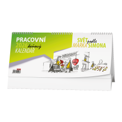  Stolní kalendář - Pracovní daňový kalendář - Svět podle Marka Simona