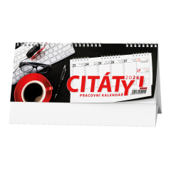  Stolní kalendář - Pracovní kalendář CITÁTY I