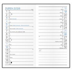  Měsíční diář  - Klára - lamino - Bílý