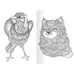  Antistresová omalovánka A5 - Zvířátka