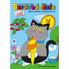  Číselná omalovánka - A4 - Barevná čísla