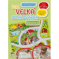  Fakt velká omalovánka - Vesnice