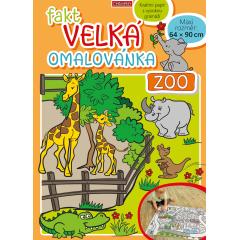  Fakt velká omalovánka - ZOO