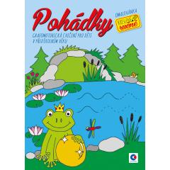  Grafomotorická omalovánka - A4 - Pohádky