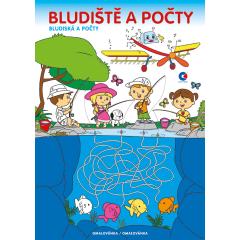  Omalovánka A4 - Bludiště a počty