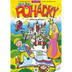  Omalovánka A4 - Grafomotorická - Naše pohádky