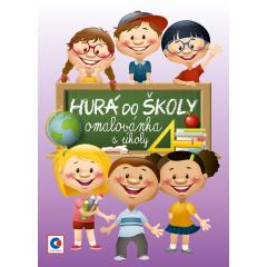  Omalovánka A4 - Hurá do školy