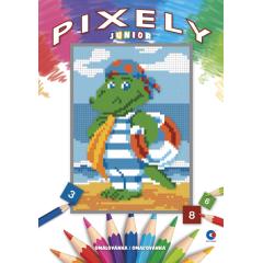  Omalovánka A4 - Pixely Junior