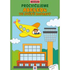  Omalovánka A4 - Procvičujeme abecedu - Ve světě dopravy