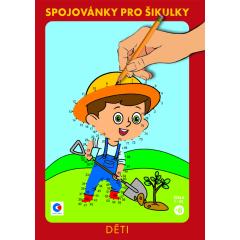  Omalovánka  - A4 - Spojovánky pro šikulky - Děti