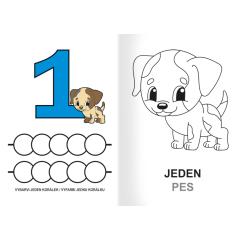  Omalovánka - A5 - Čísla pro nejmenší, 1. díl
