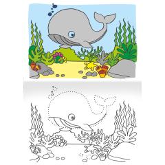  Omalovánka A5 - Dokresli