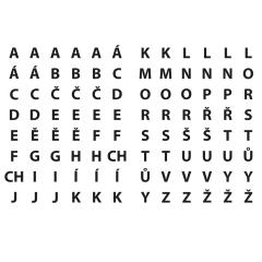  Hra Písmenkové Česko