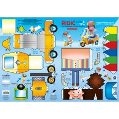  Vystřihovánka - Řidič