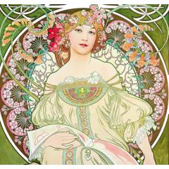  Kalendář Alfons Mucha - vázanka