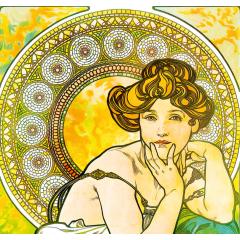  Kalendář Alfons Mucha - vázanka
