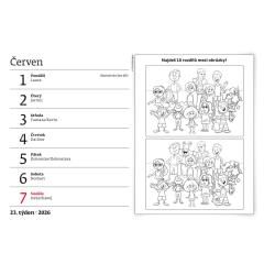  Antistresový pracovní kalendář