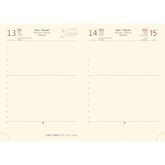  Denní diář A5 Nebrasca angl. červený