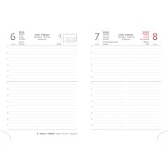  Denní diář B6 Print Pop fialový