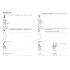  Kapesní diář A7 Vario Lyra Eclipse