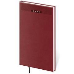  Kapesní diář Print Classic angl. červený