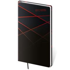  Kapesní diář Vario Black design