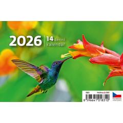  Plánovací MINI 14denní kalendář