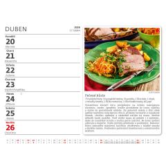  Kalendář Česká kuchyně