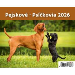  Kalendář Pejskové