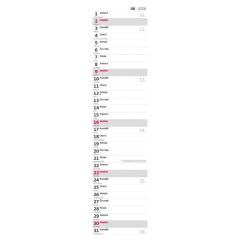  Kalendář Poznámková vázanka