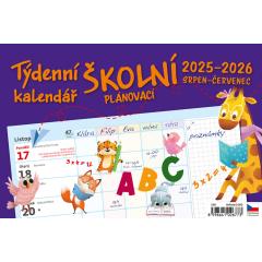  Týdenní školní plánovací kalendář
