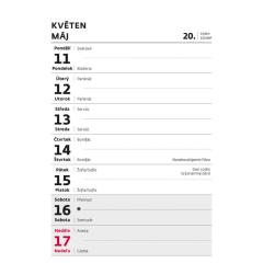  Týdenní trhací kalendář A6
