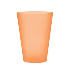 průhledná oranžová