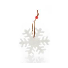 Vánoční figurka, sněhová vločka Yamra