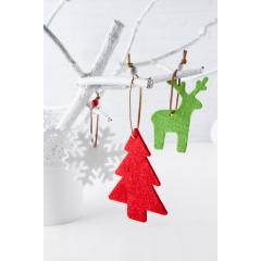 Vánoční figurka, sněhová vločka Yamra