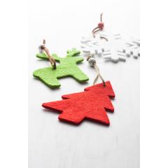 Vánoční figurka, sněhová vločka Yamra