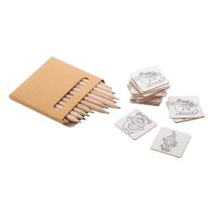 Vánoční pexeso na vybarvení Coloxmor