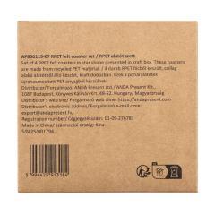 Vada vánočních podtácků z RPET Vagnes