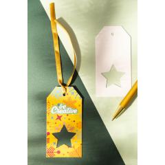 Vlastní dárková visačka, hvězda PrinTag Plus