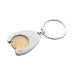 Přívěšek na klíče z RPU se žetonem na vozíku Zoinc