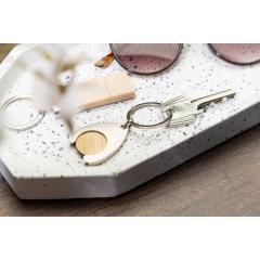 Přívěšek na klíče z RPU se žetonem na vozíku Zoinc