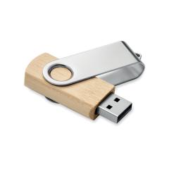 Bambus. flashdisk USB 16GB TECHMATE BAMBOO
