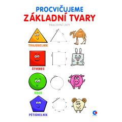  Omalovánka - A4 - Procvičujeme základní tvary