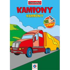  Omalovánka - A5 - Kamiony
