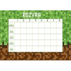 Rozvrh hodin Kostky