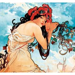  Kalendář Alfons Mucha - vázanka
