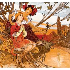  Kalendář Alfons Mucha - vázanka