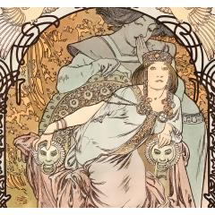  Kalendář Alfons Mucha - vázanka