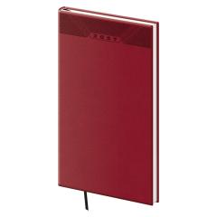  Kapesní diář A6 Print Classic angl. červený